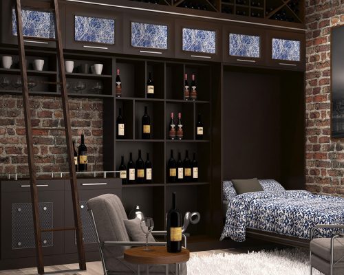 Wall beds can be des...